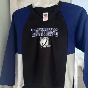 NHL boys Lightning jersey